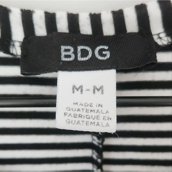 Urban Outfitters BDG Striped Swing Dress in Black & White Size Medium - Picture 2 of 5